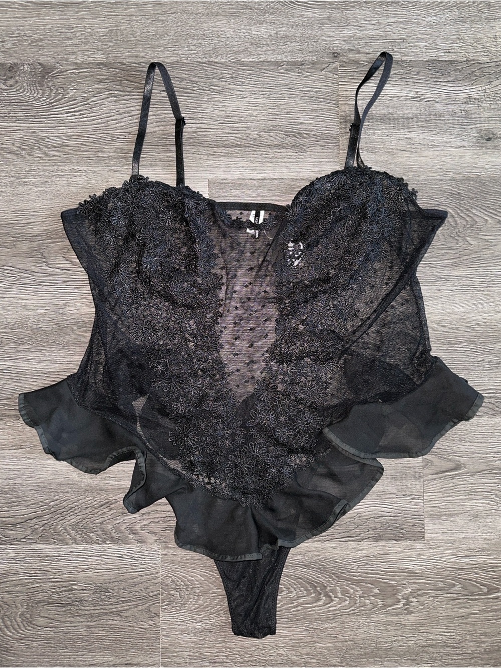 Bedroom Dreams Mesh Embroidered Sleep Teddy